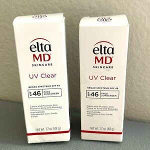 COPY - 2X Elta MD UV clear 46 SPF  face sunscreen Exp 2027